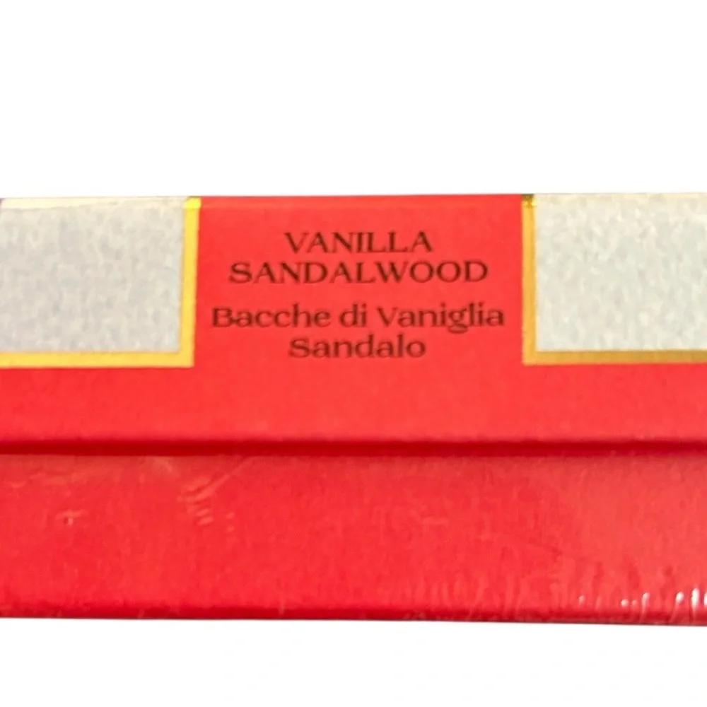 La Florentina Vanilla Sandlewood Bar Luxury Soap Set of 3 Made in Italy